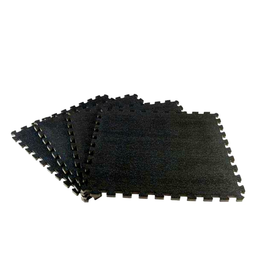 PROSPEC Gym Hard Rubber Mat Black